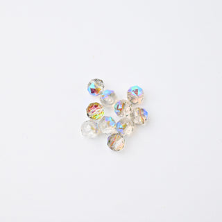 Cristalli Tondo Crystal Iridescente 6mm - 10 pz | Sarobidy