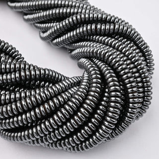 Ematite Naturale Rondella 6x2mm