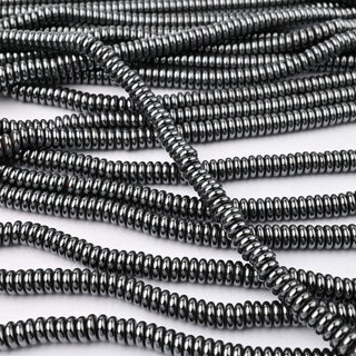 Ematite Naturale Rondella 6x2mm