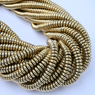 Ematite Oro Rondella 6x2mm
