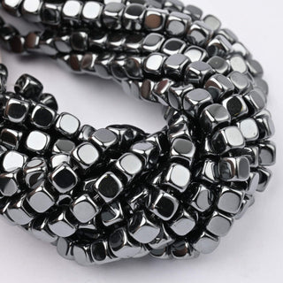 Ematite Naturale Cubo Troncato 6mm