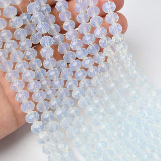 Cristalli Rondella Crystal Opal 8mm - 10 Fili