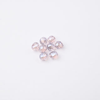 Cristalli Goccia Lilla Trasparente  6mm - 8 pz | Sarobidy
