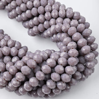 Cristalli Rondella Viola 8mm
