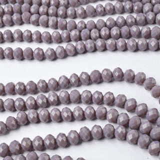 Cristalli Rondella Viola 8mm