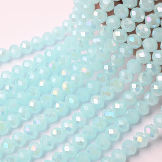 Cristalli Rondella Verde Acqua Opal AB 8mm