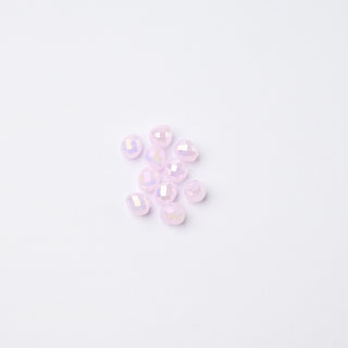 Cristalli Goccia Rosa Baby Aurora Boreale  4mm - 10 pz | Sarobidy