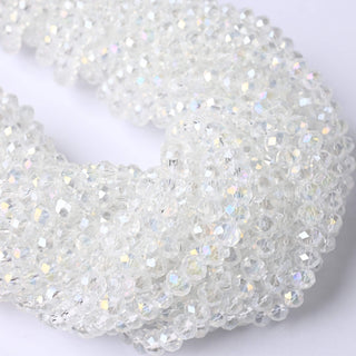 Cristalli Rondella Crystal AB 6mm - 10 Fili