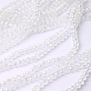 Cristalli Rondella Crystal AB 6mm