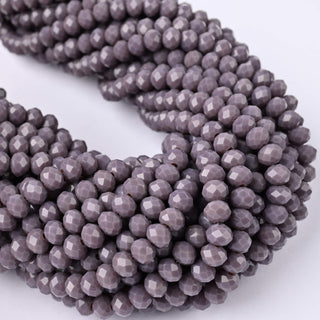 Cristalli Rondella Viola 6mm