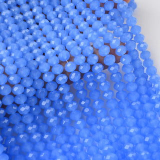 Cristalli Rondella Blu Opal 6mm