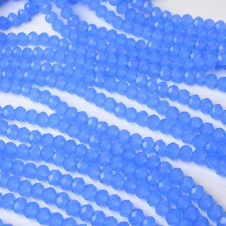 Cristalli Rondella Blu Opal 6mm