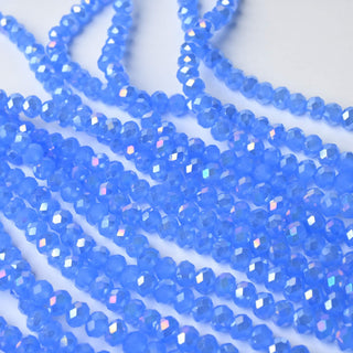 Cristalli Rondella Blu Opal AB 6mm