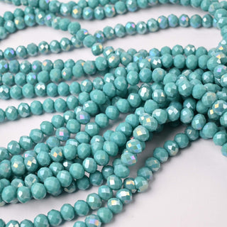Cristalli Rondella Tiffany AB 6mm - 10 Fili