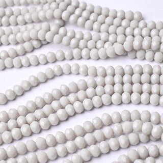 Cristalli Rondella Grigio 6mm