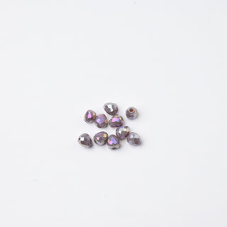 Cristalli Goccia Viola Aurora Boreale 4mm - 10 pz | Sarobidy