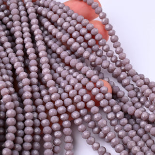 Cristalli Rondella Viola 4mm