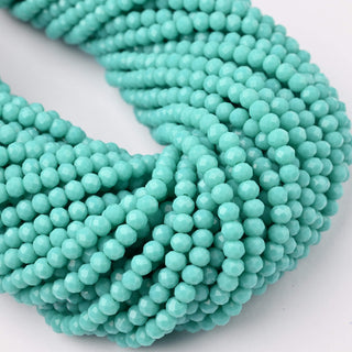 Cristalli Rondella Tiffany 4mm - 10 Fili