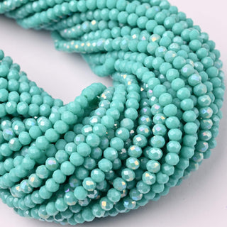 Cristalli Rondella Tiffany AB 4mm - 10 Fili