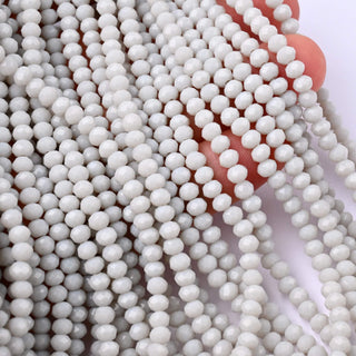 Cristalli Rondella Grigio 4mm