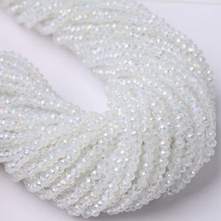 Cristalli Rondella Crystal Opal AB 3mm - 10 Fili
