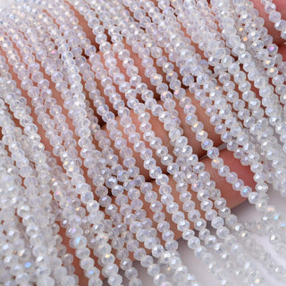 Cristalli Rondella Crystal Opal AB 3mm - 10 Fili