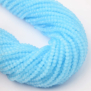 Cristalli Rondella Celeste Opal 3mm - 10 Fili