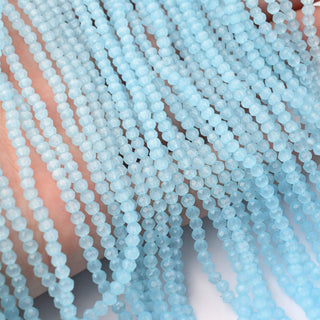 Cristalli Rondella Celeste Opal 3mm