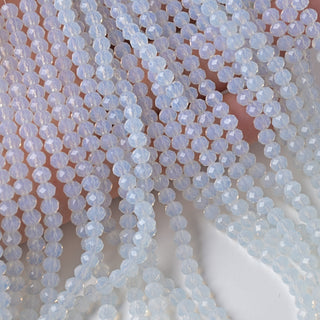 Cristalli Rondella Ghiaccio Opal 4mm