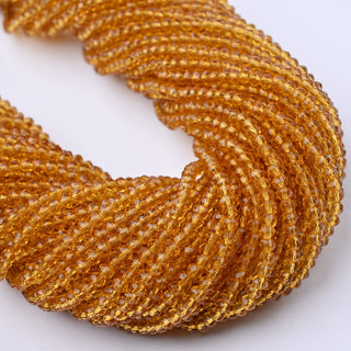 Cristalli Rondella Topazio 3mm - 10 Fili