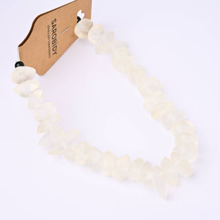 Perle in Resina Artigianali Chips Trasparente 20x15mm