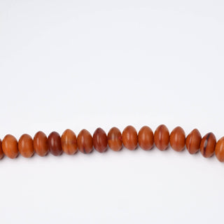 Perle in Resina Artigianali Rondella Terracotta 15x6mm