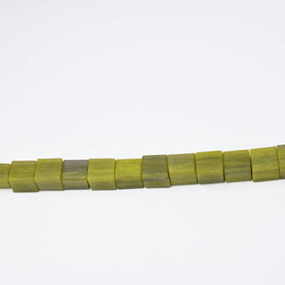 Perle in Resina Artigianali Cubo Verde 12x12mm