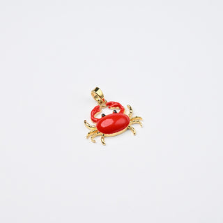 Ciondolo Granchio Rosso 18x15mm