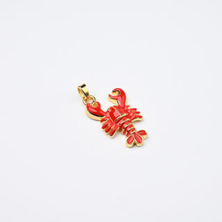 Ciondolo Aragosta Rosso 24x16mm