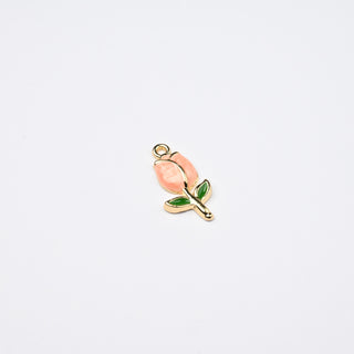 Ciondolo Fiore Rosa 19x11mm