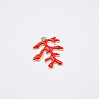 Ciondolo Ramo di Corallo Rosso 26x25mm