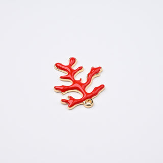 Ciondolo Ramo di Corallo Rosso 26x25mm