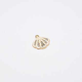 Ciondolo Conchiglia Bianco 12x8mm