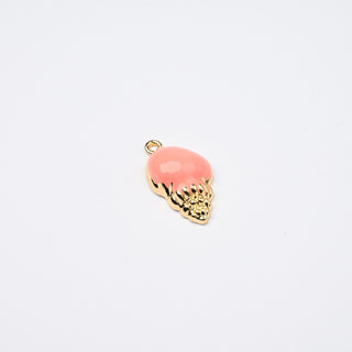 Ciondolo Conchiglia Rosa 24x13mm