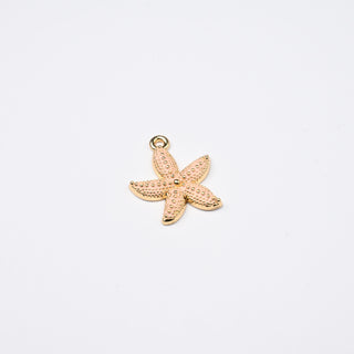 Ciondolo Stella Marina Rosa 20x18mm