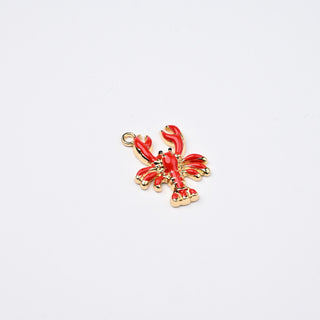 Ciondolo Aragosta Rosso 22x18mm