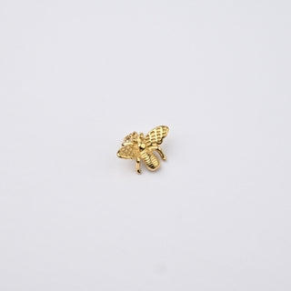 Ciondolo Ape in Acciaio Placcato Oro 14k - 10x14mm