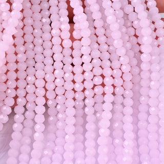Cristalli Rondella Rosa Baby Opal 4mm