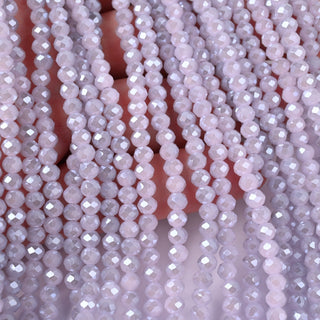 Cristalli Rondella Lilla Opal 4mm