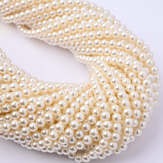 Perle di Maiorca Crystal Light Gold Tonda 4mm - Filo da 40 cm