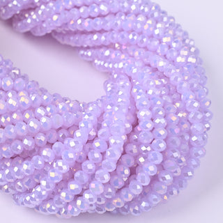 Cristalli Rondella Pervinca Opal AB 4mm