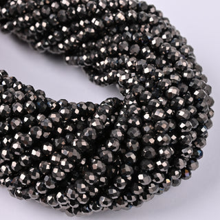 Cristalli Rondella Piombo 4mm
