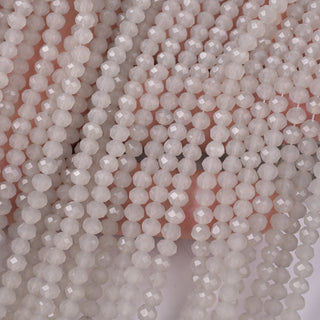 Cristalli Rondella Grigio Seta Opal 4mm