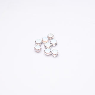 Cristalli Dischi Rosa Trasparente 6x3mm - 10 Pezzzi | Sarobidy